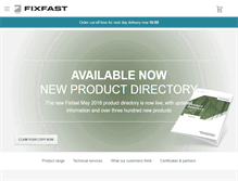 Tablet Screenshot of fixfast.com